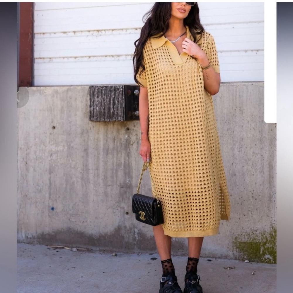DRESSED IN LALA soul stuff knit dress + slip